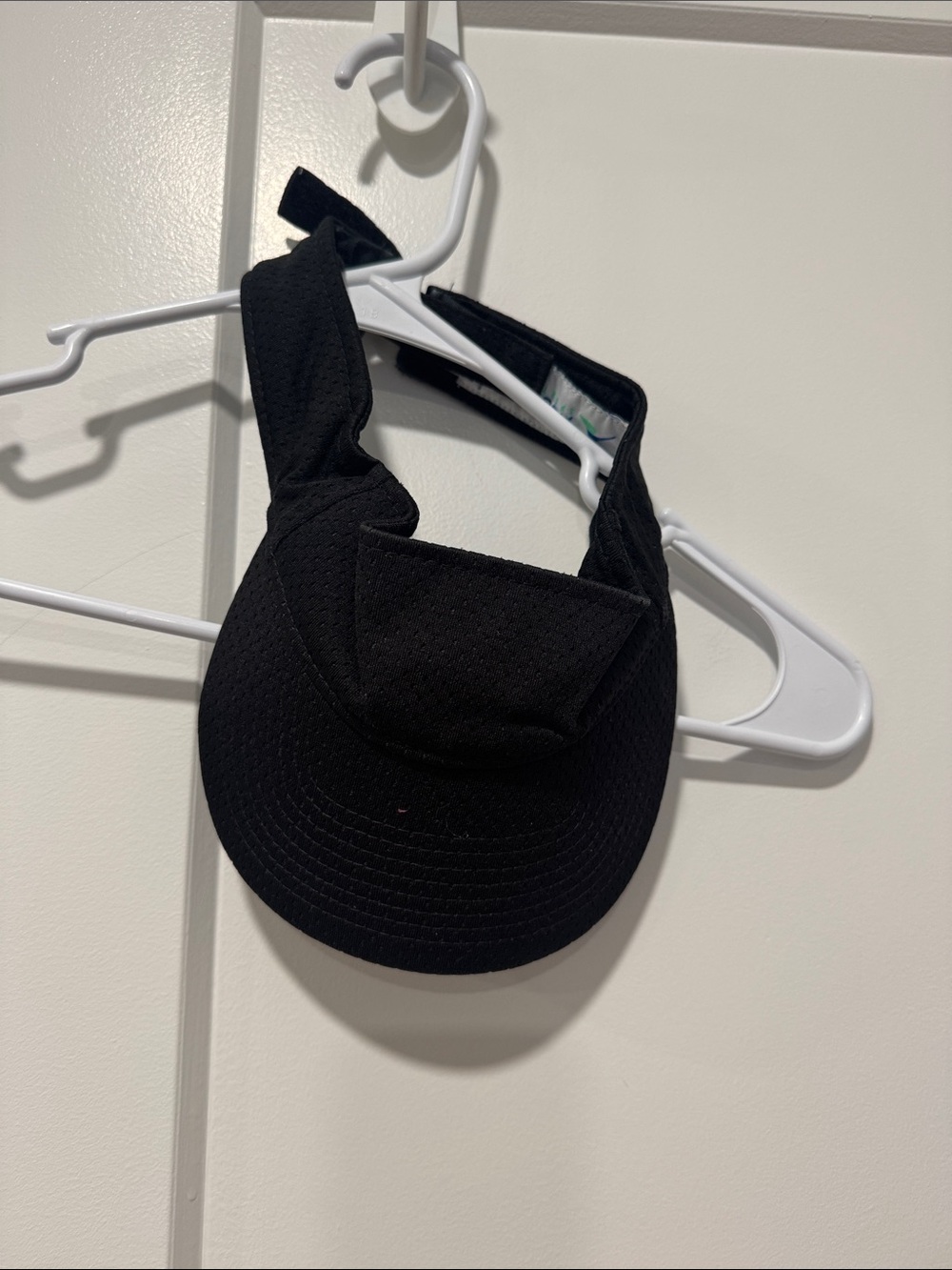 Augusta Sportswear Black Visor Hat